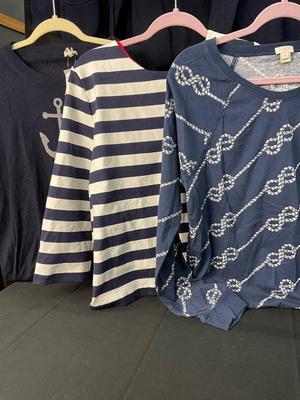 Lot F 352 Woman’s Navy J. Crew Clothing Lot
