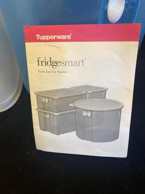 TUPPERWARE CONTAINERS AND STRAINERS