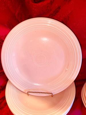PEACH COLORED FIESTA DINNERWARE