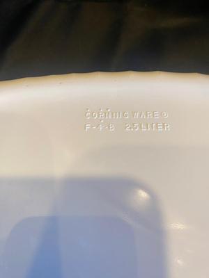 CORNING WARE BAKING DISHES