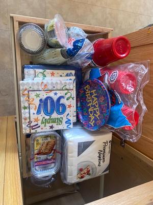 RED SOLO CUPS, NAPKINS, TABLECLOTH, MUFFIN CUPS, AND MORE!