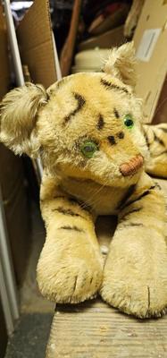 4 vintage stuffed Animals Steiff?