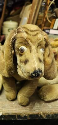 4 vintage stuffed Animals Steiff?