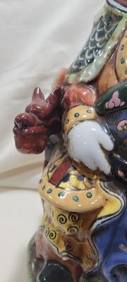 Porcelain Chinese colorful figurine