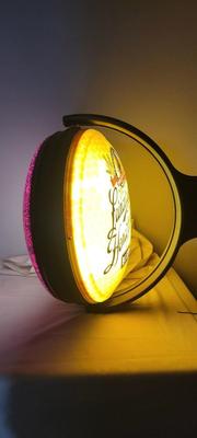 Leinenkugel's rotating Berry/Honey Weiss globe light