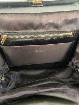 Vintage Jana CARPET BAG FLORAL ROMANCE TAPESTRY NEEDLEPOINT