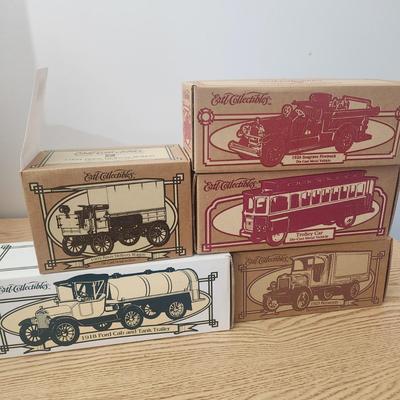 Lot of 5 Ertl Die cast Mason Boumi Temple vehicles