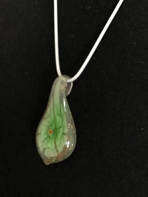 Glass Pendant Necklace