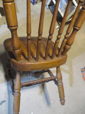 Vintage VA House Vinyl Seat Chair