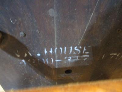 Vintage VA House Vinyl Seat Chair