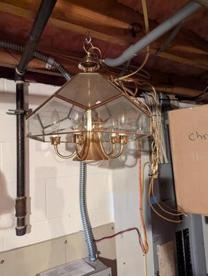Vintage Electric Hanging Lamp