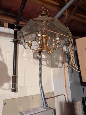 Vintage Electric Hanging Lamp