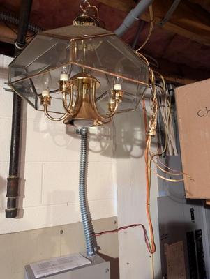 Vintage Electric Hanging Lamp