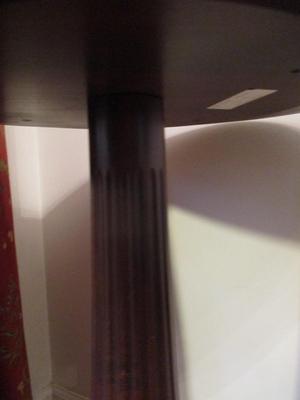 Rosewood Satin Round Side Table