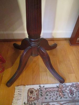 Rosewood Satin Round Side Table