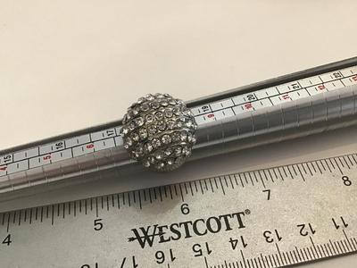 Chunky Rhinestone Statement Ring