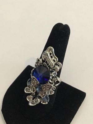 Large Glass Statement Ring