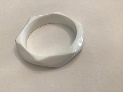 White Bangle Bracelet