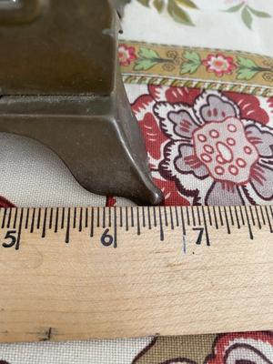 Metal ART Nouveau Mail Holder. Vintage Desk Organizer