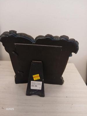 Black jewelry box - Jungle themed soap dispenser and a picture frame