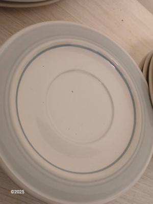 4 piece dinnerware set - Impressions by Daniele Stoneware Riverside Dishwasher & Microwave safe