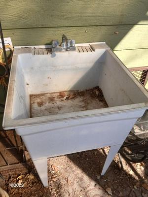 Laundry / utility sink