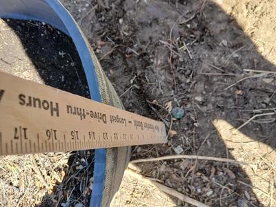 Dura plastic Planter - Flowerpot - Whisky barrel look pot (1 of 3)