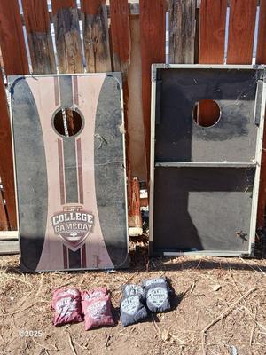 ESPN College Gameday Corn hole bean bag toss boards with beanbags - FUN GAME!