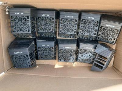 Large assortment of solar lighting