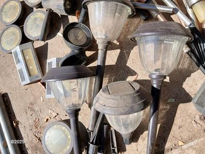 Variety of Solar lighting - outdoor pathway