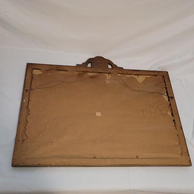 French Style Carved Wood Mirror (B1-EL)