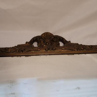 French Style Carved Wood Mirror (B1-EL)