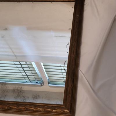 French Style Carved Wood Mirror (B1-EL)