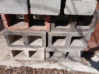 Assortment of bricks