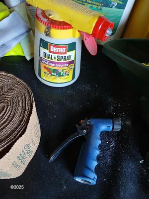 Yard & Garden chemicals - small tools - and landscape fabric