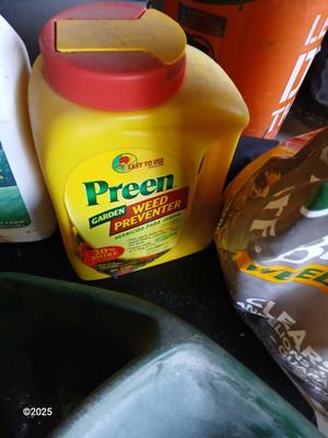 Yard & Garden chemicals - small tools - and landscape fabric
