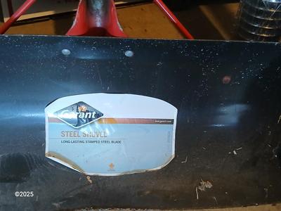 Two shovels and a square scoop shovel
