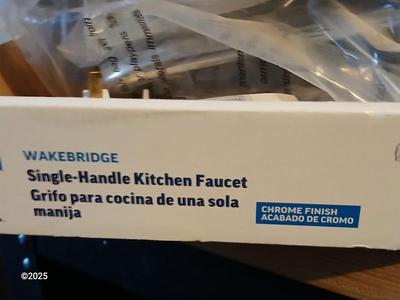 Large assortment household hardware - tools - Caulking guns, wall patches - and new kitchen faucet
