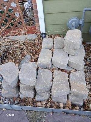 Over 40 Landscaping bricks