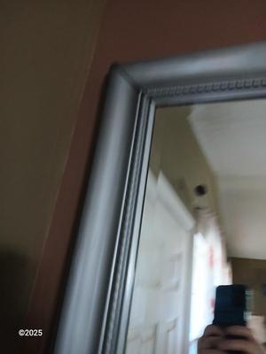 Large wall mirror