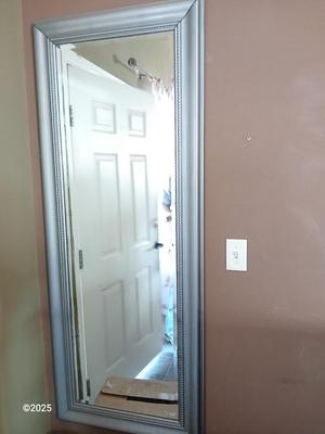 Large wall mirror