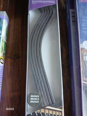 Two new boxes of Decorators 32.25 Bronze Baroque Aluminum Balusters - Stair, porch, deck rails (3 of 4)