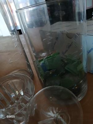 Princess house vases with oil candles