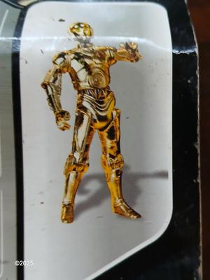 Star wars C-3PO Figure and a figure of Bruce Lee