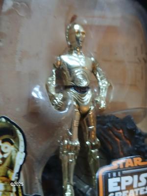 Star wars C-3PO Figure and a figure of Bruce Lee
