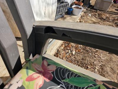 Keter bench with under storage