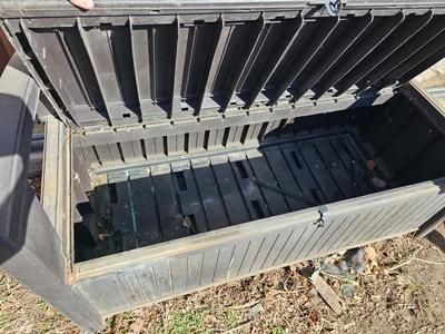 Keter bench with under storage