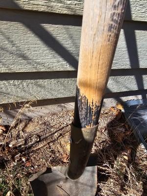 Yard and garden hand tools - Hard rake - shovel - garden weasel cultivator