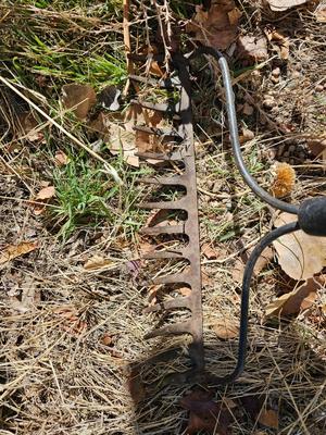 Yard and garden hand tools - Hard rake - shovel - garden weasel cultivator