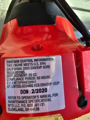 Like new Craftsman Gas-powered weed eater / trimmer